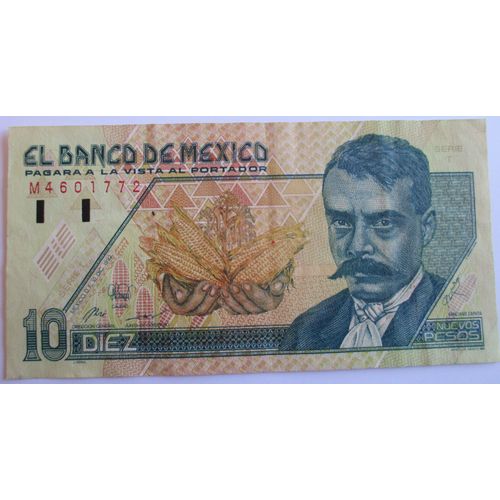 Billet 20 Nuevos Pesos Mexique