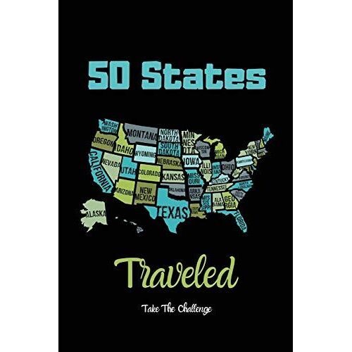 50 States Traveled Journal