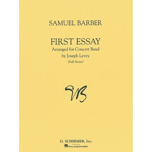 First Essay: Full Score