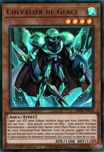 Yu Gi Oh Brol Fr014 Chevalier De Glace Ultra Rare