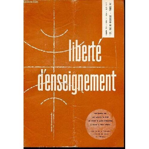 Revue Liberte D'enseigner N°210 - Revue Bi-Mensuelle.