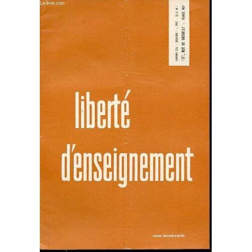 Revue Liberte D'enseigner N°222 - Revue Bi-Mensuelle.
