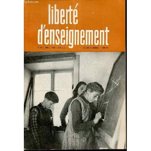 Revue Liberte D'enseigner N°230 - Revue Bi-Mensuelle.