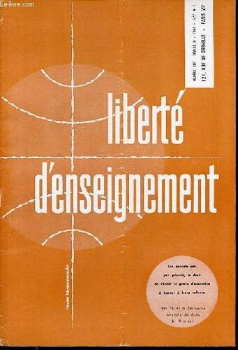 Revue Liberte D'enseigner N°207 - Revue Bi-Mensuelle.