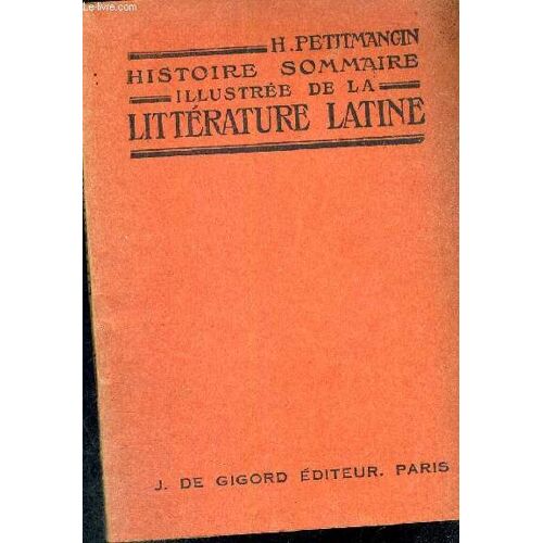 Histoire Sommaire Illustree De La Litterature Latine