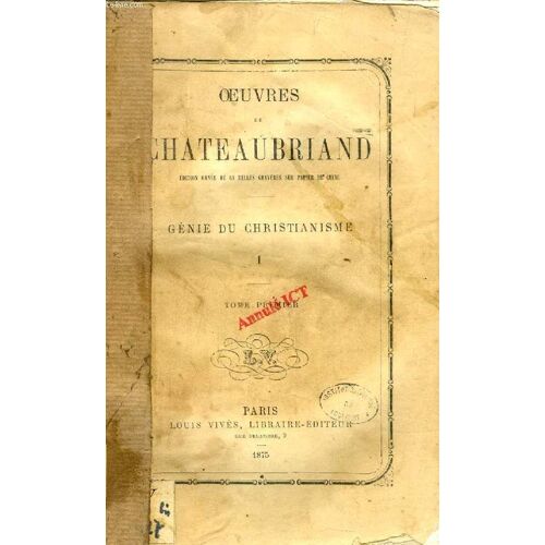 Oeuvres De Chateaubriand, 16 Tomes (Complet)
