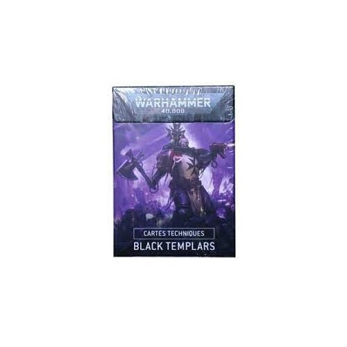 Warhammer 40,000 ( 40k ) - Cartes Techniques - Black Templars 55-82