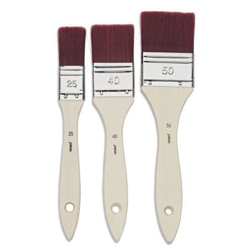 3 Spalters - Plat - Acrylique Et Huile - Fibres Synthétiques - N°25 - N°40 - N°50 - Pébéo