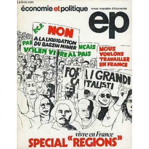 Economie Et Politique N°264-265 / Vivre En France Special Regions