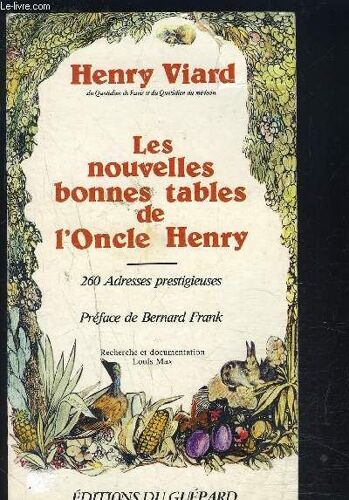 Les Nouvelles Bonnes Tables De L' Oncle Henry