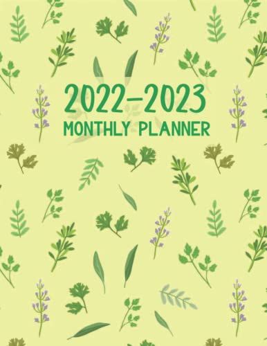 Monthly Planner 2022-2023: 24 Months Two Year Personalized Planner & Organizer Agenda Jan 2022 To Dec 2023.