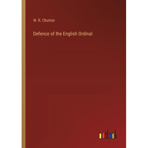 Defence Of The English Ordinal