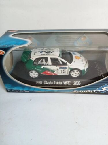 Solido Skoda Fabia Wrc 1/43 Avec Boite D'Origine-Solido