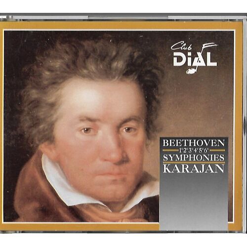 Karajan - Beethoven 1.2.3.4.5.6 Symhonies Club Dial - Cd