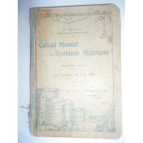 Calcul Mental Et Systeme Metrique