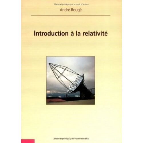 Introduction À La Relativité