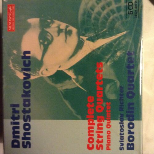 Dmitri Shostakovich Quator À Cordes Intégrale Coffret 6 Cd