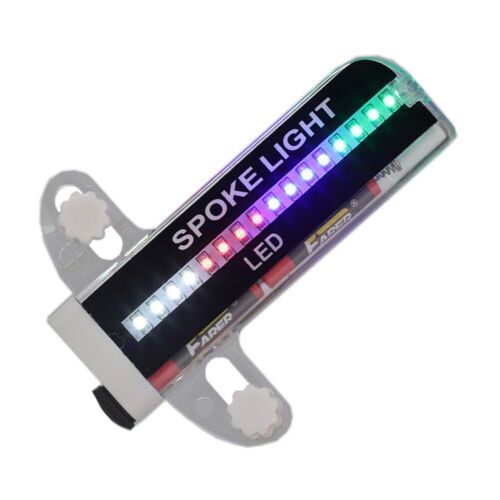 Feux De Rayons De Pneu Pour Moto Et Vélo, 32 Changements, 32 Led, Faciles À Monter Et À Détacher