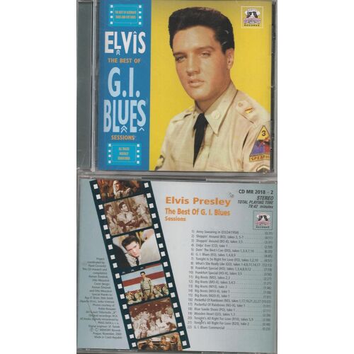 Elvis Presley Best Of Gi Blues Sessions Cd 56 Outtakes !