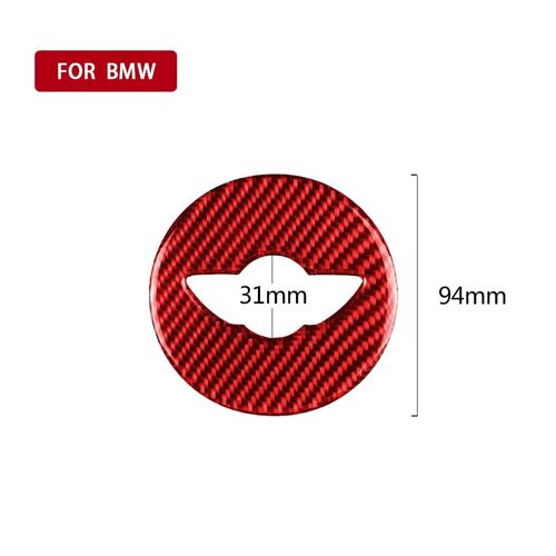 Autocollant De Volant De Voiture Pour Mini Cooper R55 R56 Countryman R60 Paceman R61 2007 ? 2013, Autocollant De Center De Direction 3d, Accessoires De Style Automobile