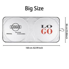 Pare-Soleil Avec Logo Gtr Pour Nissan Atima, Sentra, Titan, Rogue, Pare-Brise De Voiture, Couverture De Protection Pour Fenêtre Avant, Nouveau, Gt-R