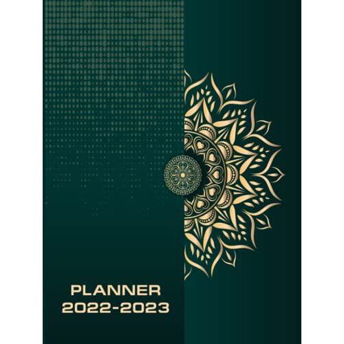 2022-2023 Two Year Planner: Monthly Journal And Diary, 24 Month Calendar (2 Year Monthly Agenda 2022, 2023 Large Size 8.25x11) Hardcover - Organizer
