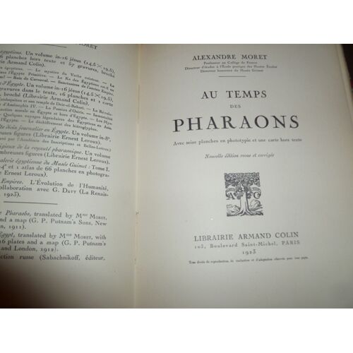 Au Temps Des Pharaons