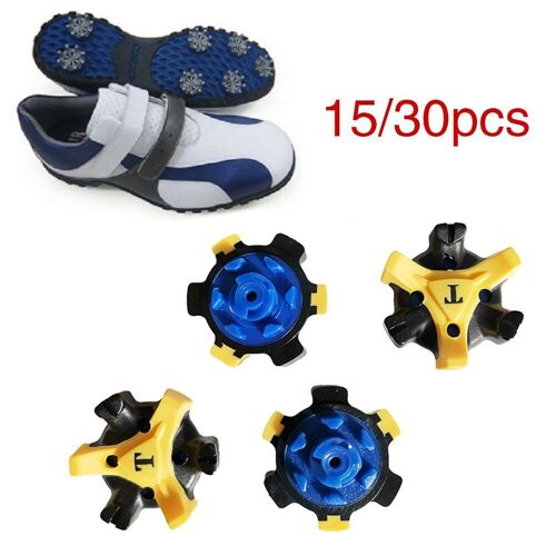 Chaussures De Golf À Crampons Souples Tpr, 15 / 30 Pièces, À Torsion Rapide, Accessoires D'aide À L'entraînement, 3.0 Crampons