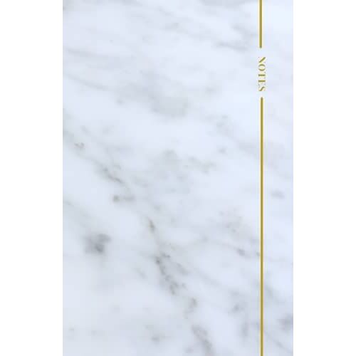 Notes - White Marble: A 200 Page Notebook/Journal Perfect For Home Or At The Office. (Marble Series)