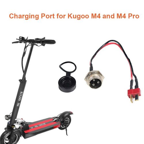 Kugoo M4 Pro Scooter Pièces De Rechange Chargeur De Puissance Tête En T Prise De Port De Charge