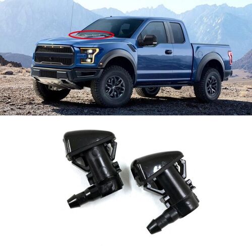 Buse D'essuie-Glace Pour Pare-Brise De Voiture, 2 Pièces, Accessoires Abs Noir Pour Ford 2011 2016 F-250 F-350 F-450 F-550
