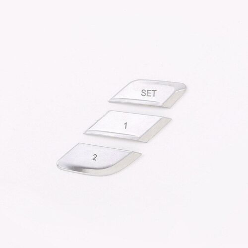 Boutons De Verrouillage De Mémoire De Siège De Porte D'alliage D'aluminium Garnitures Pour Mercedes Benz C E Classe W204 W212 Accessoires Intérieurs Automatiques