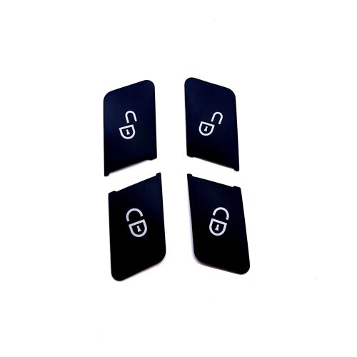 Autocollant De Bouton De Levage De Vitre De Voiture, Pour Mercedes Benz A B C E Gla Cla Glk Gl Ml Gle Class