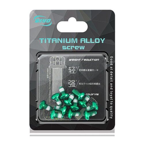 Boulons De Rotor De Frein À Disque En Acier Inoxydable M5 X 9mm T25, Fixation De Disque Torx, Vis De Couleur, Pièces De Bicyclette De Montagne, 12 Pièces