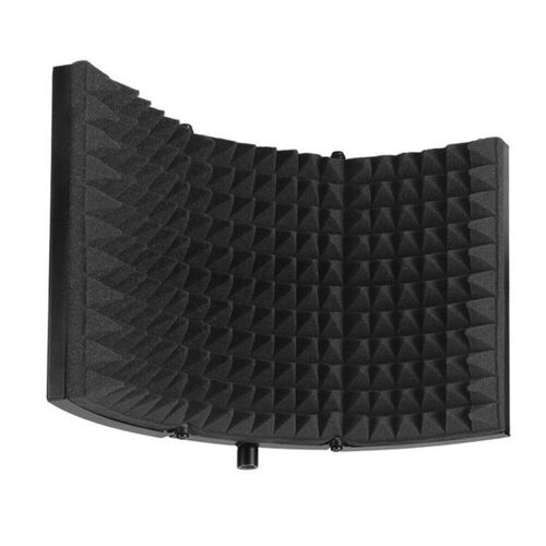 Bouclier d'isolation pour Microphone, Angle réglable, pliable, Vocal, insonorisant, pour Studio de radiodiffusion, réduction du bruit, absorption du bruit