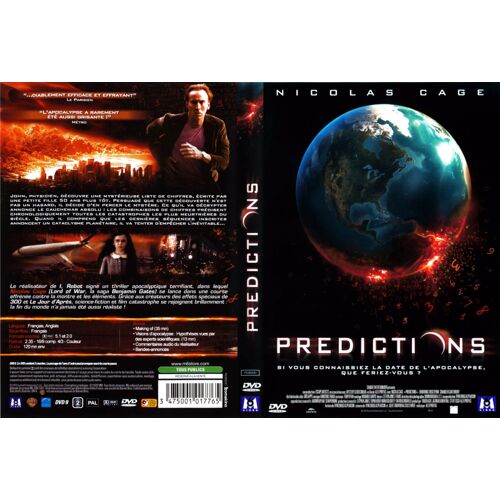 Jaquette Dvd - Prédictions 
