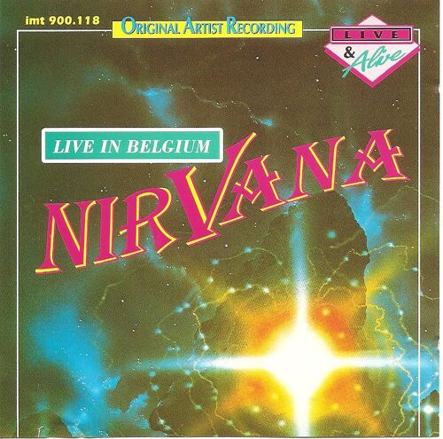 Live In Belgium - Hamburg 1991 - Foo Fighters - Rare Cd
