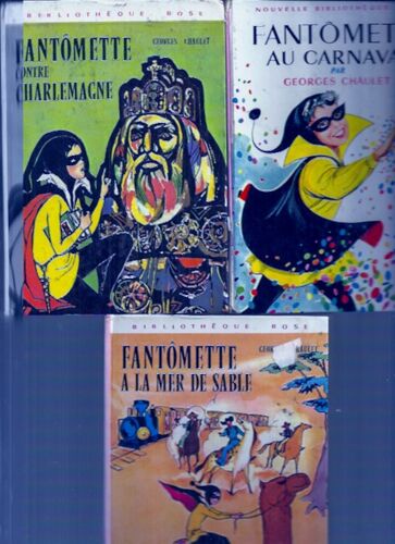 Lot De Trois Fantômette