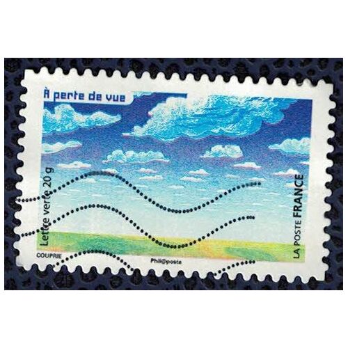 France 2015 Oblitéré Used Carnet La Vue À Perte De Vue