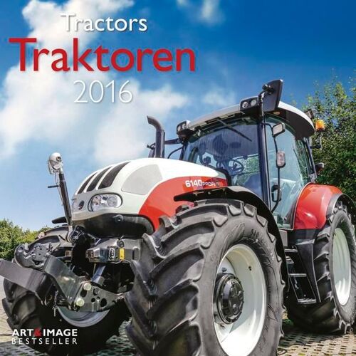 Calendrier 2016 - Tracteurs - Tractors - 30x30 Cm