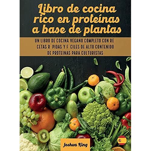 Libro De Cocina Rico En Proteínas A Base De Plantas