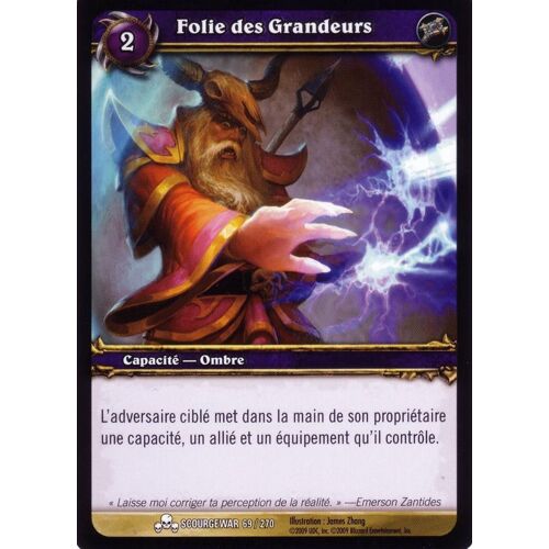 Folie Des Grandeurs - Wow - La Guerre Du Fléau - C - 69/270