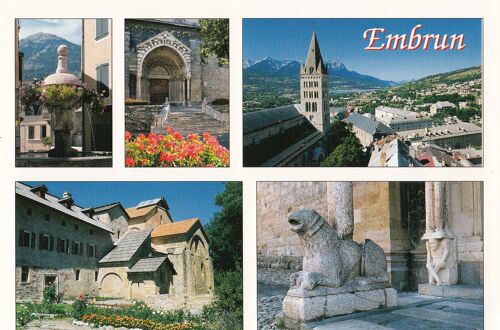 Embrun (870 M), Cathédrale Des 12ème Et 13ème Siècles, Abbaye De Boscodon, Hautes Alpes.