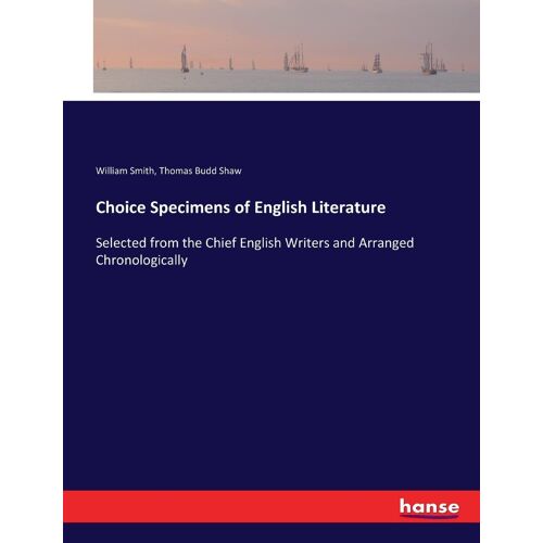 Choice Specimens Of English Literature