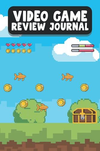 Video Game Review Journal: Video Game Tracker Gaming Log Book Journal For Video Gamer To Track Games