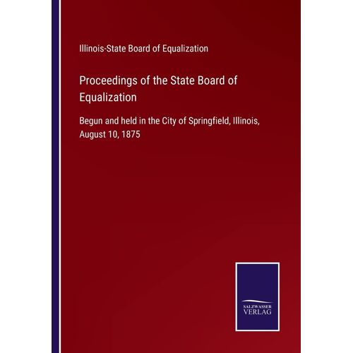 Proceedings Of The State Board Of Equalization