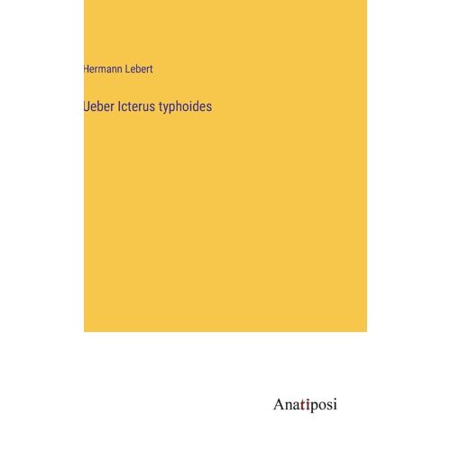 Ueber Icterus Typhoides