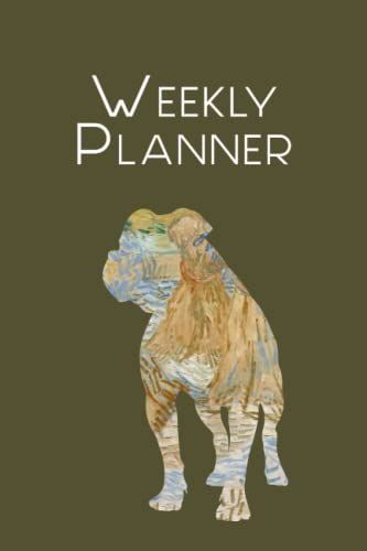 Weekly Planner: Rottweiler Organizer Journal With Sections For Business, Familiy & Me-Time Including Daily Mood Tracker And Habit Chronicle