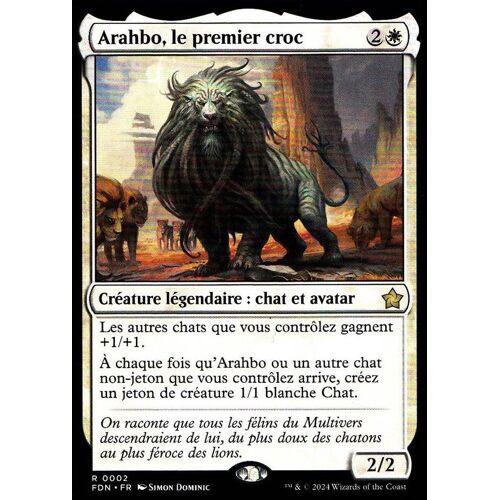 Arahbo Le Premier Croc - Magic - Fondations Vf - R - 2