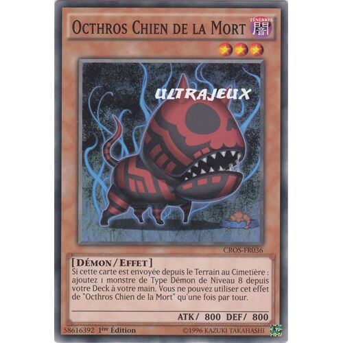 Yu-Gi-Oh! - Cros-Fr036 - Octhros Chien De La Mort - Commune
